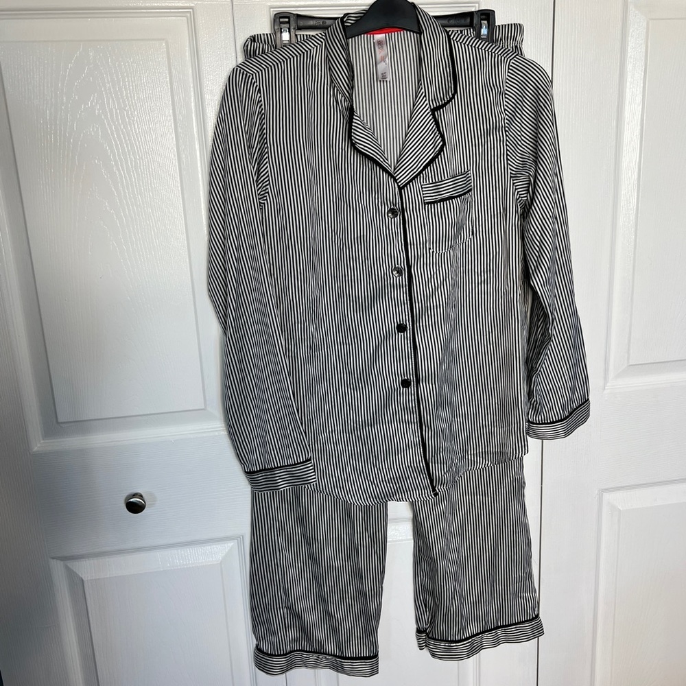 Gilligan & O'Malley Striped Pajama Set